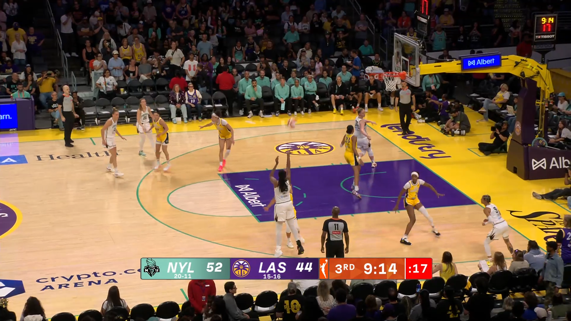 HIGHLIGHTS | Liberty Top Sparks as Three Players Hit 20+ Points | August 12, 2025
